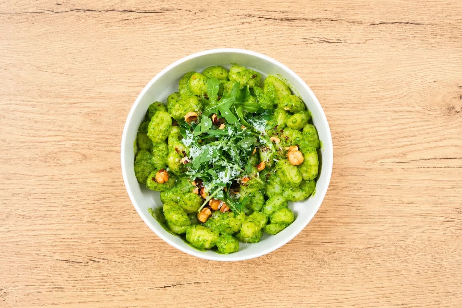 Gnocchis frais roquette et truffe